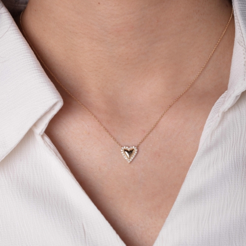 Woman wearing Frank & Label jewellery